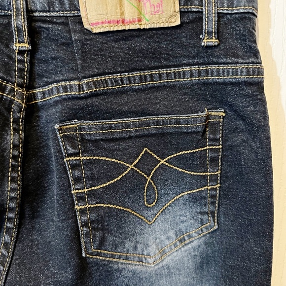 Sassy Thai Jeans Embellished with Embroidery and beading - Picture 5 of 5